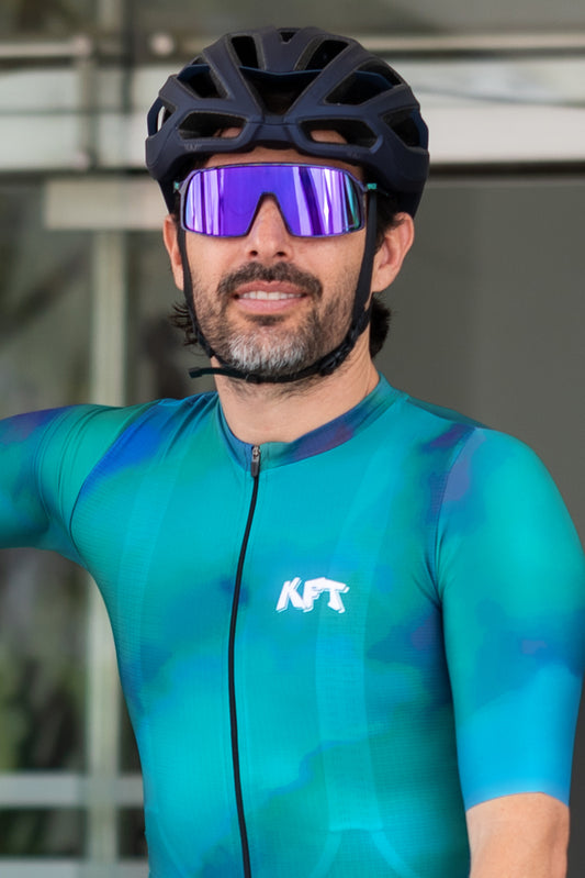 Basic Jersey Short Sleeve Graffiti Green Men's