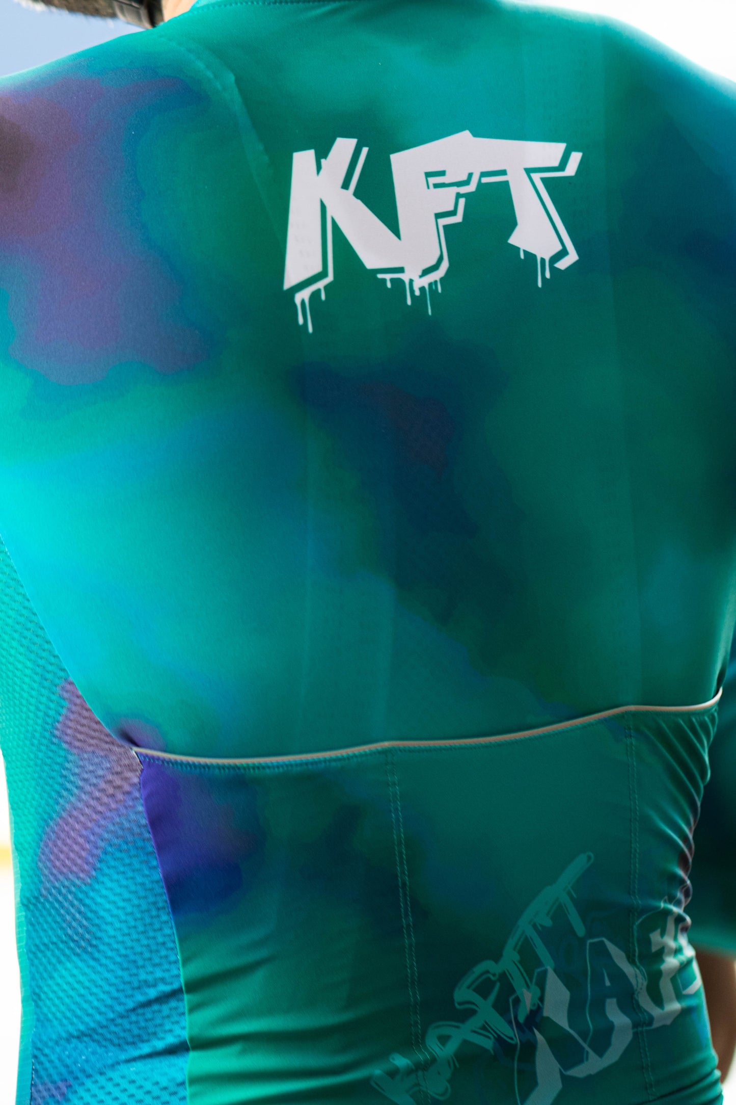 Basic Jersey Short Sleeve Graffiti Green Men's