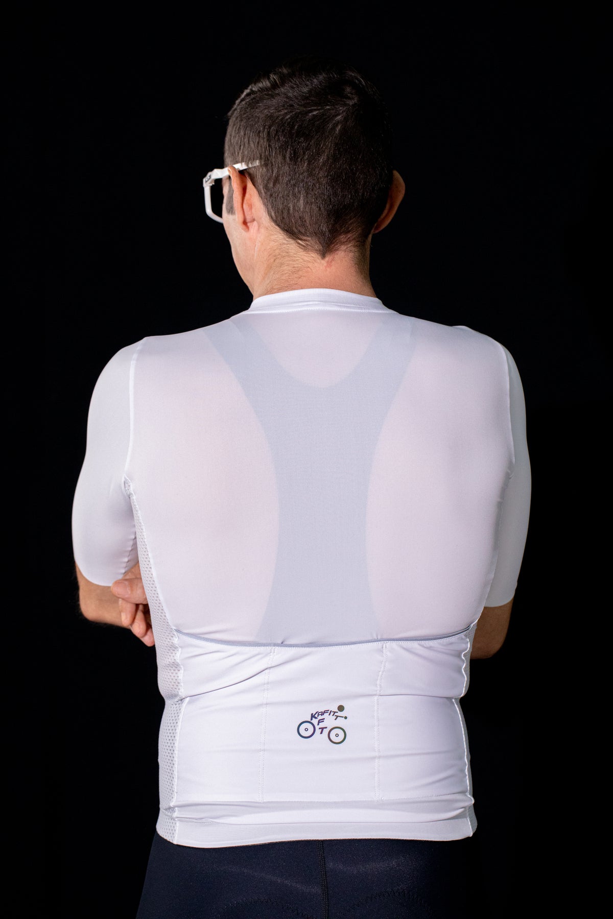 White Basic Jersey Short Sleeves Logo Tornado