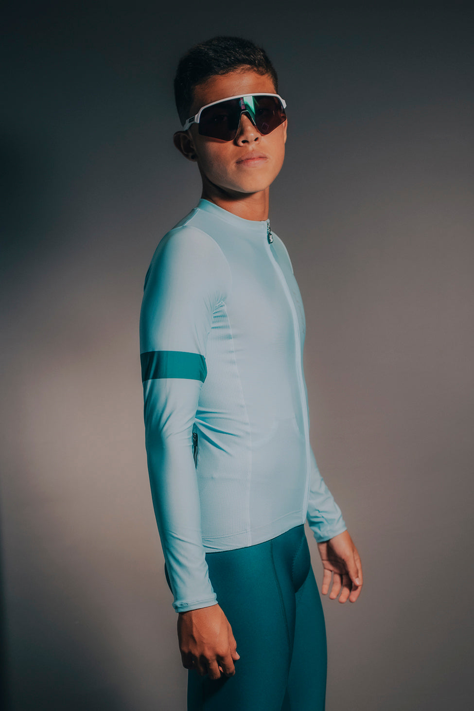 Faster Jersey Long Sleeve Nephrite Evolution