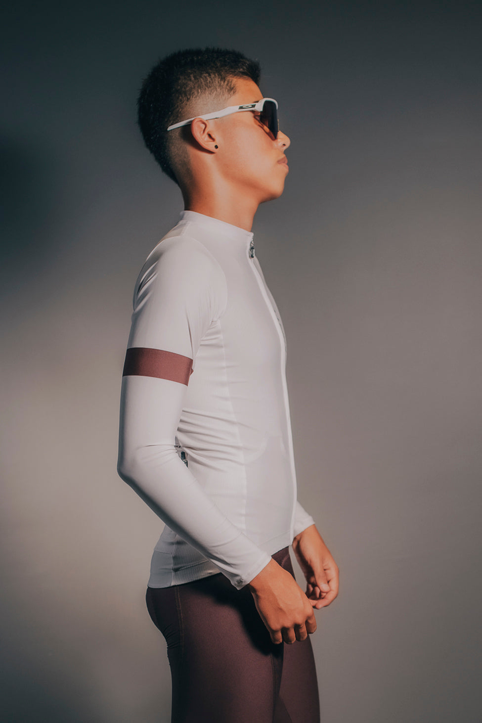 Faster Jersey Long Sleeve Beige Evolution
