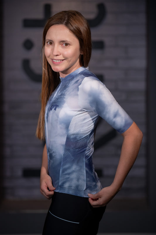 Basic Jersey Short Sleeve Graffiti Gray Women's