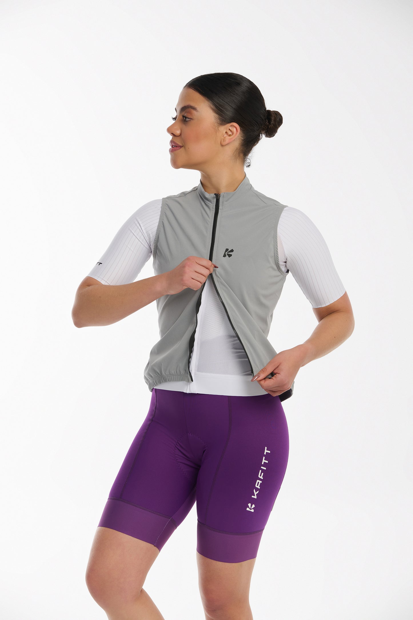 DryShell Grey Vest - Women