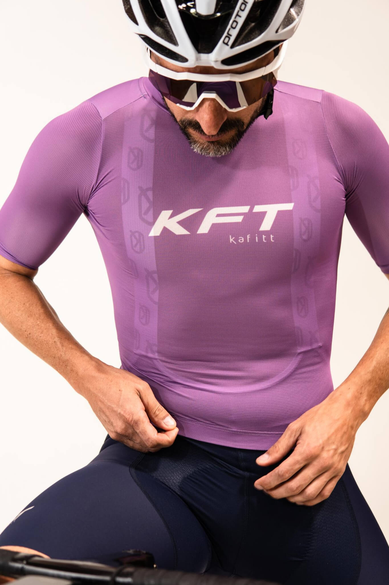T-shirt Sprint Púrpura