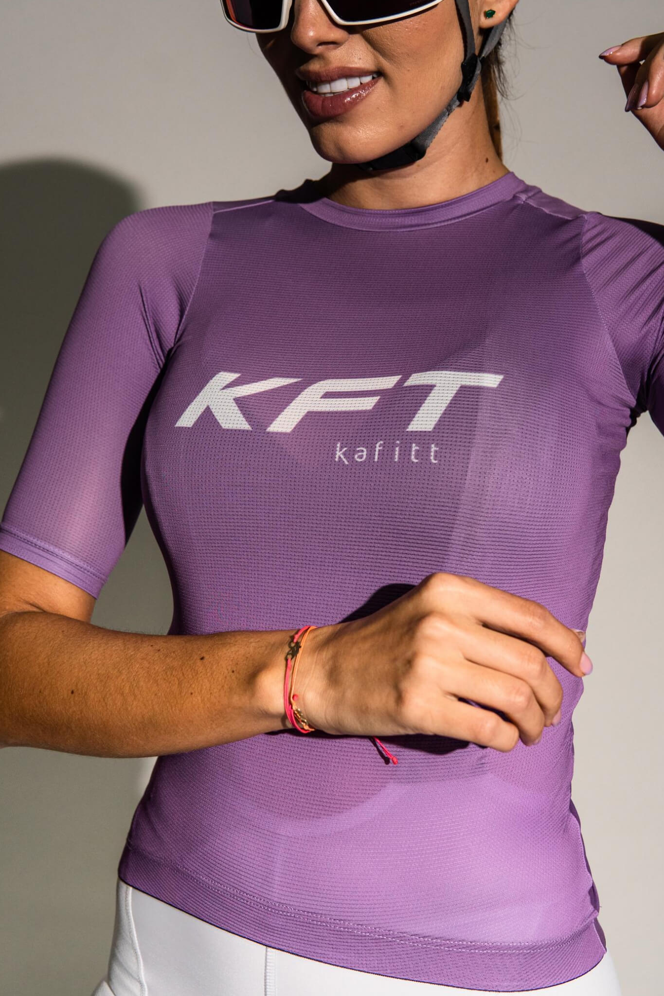 T-shirt Sprint Púrpura
