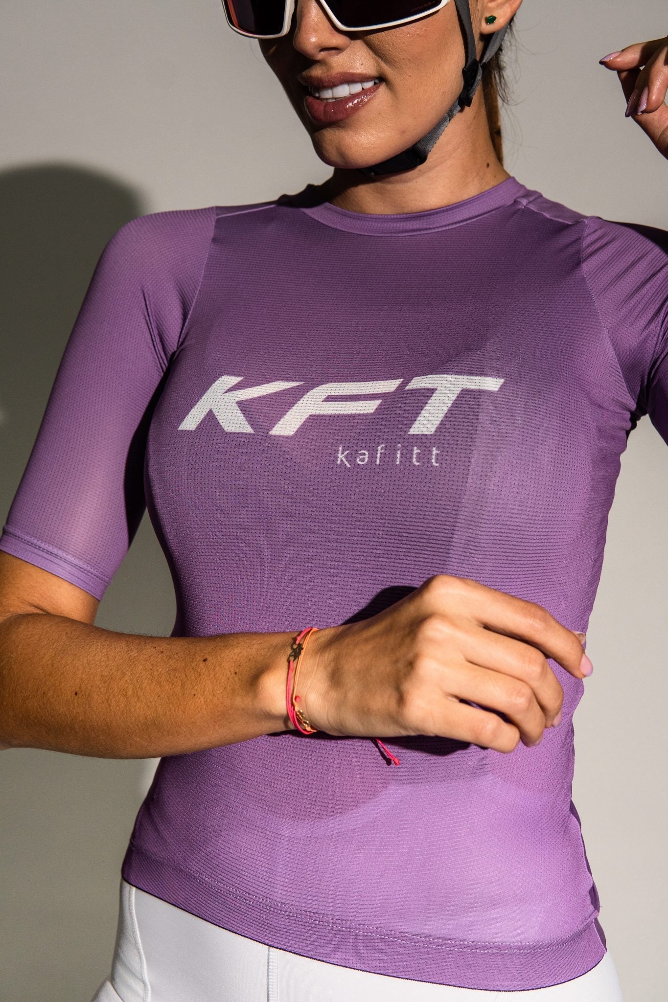 T-shirt Sprint Púrpura