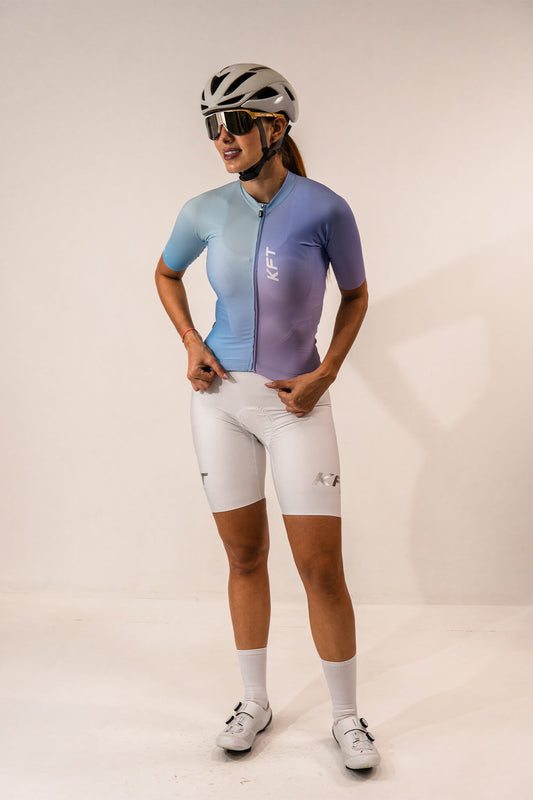 Jersey Slim Fit Lila