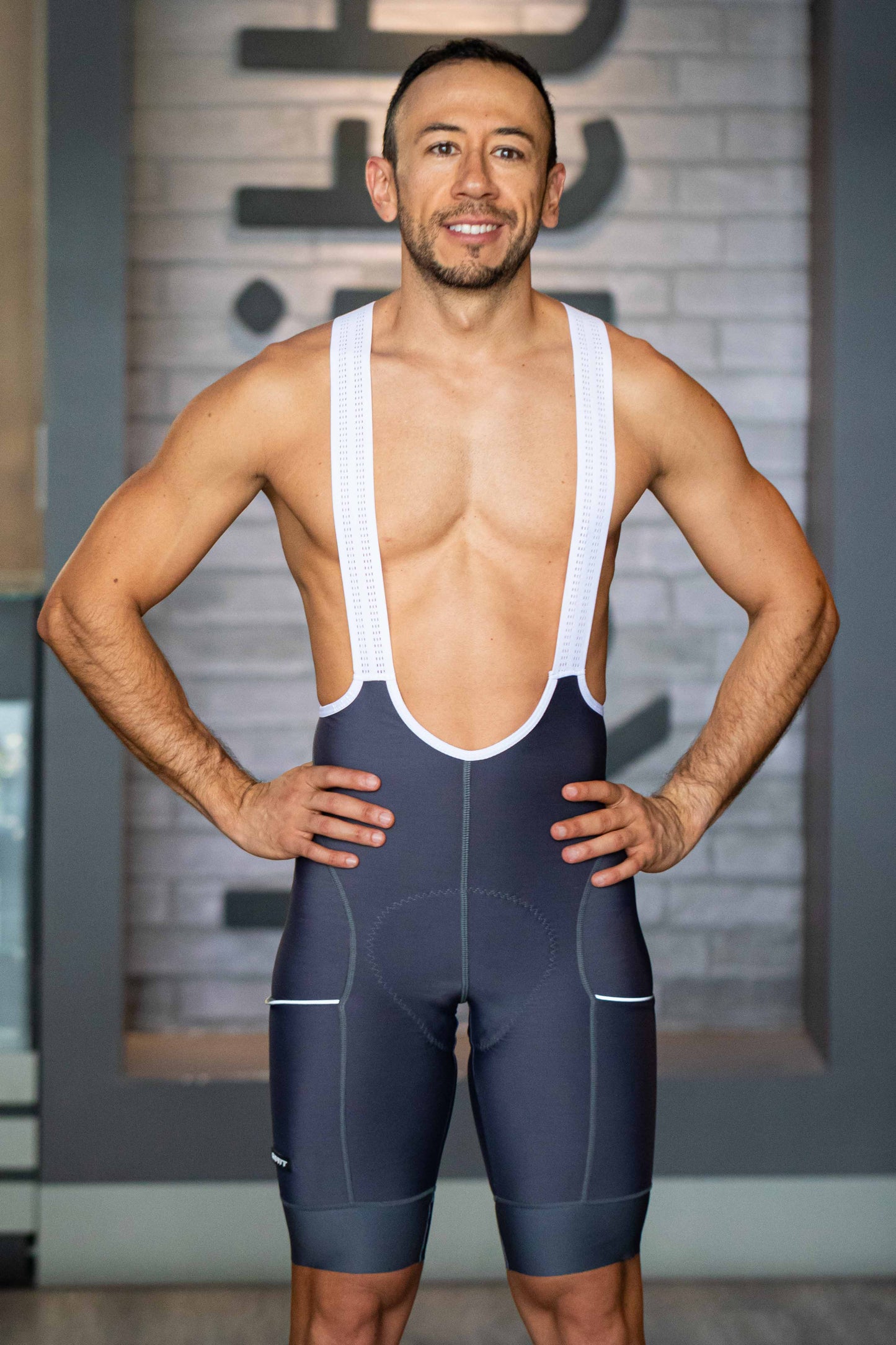 Men's Basic Gray Pockets Lycra