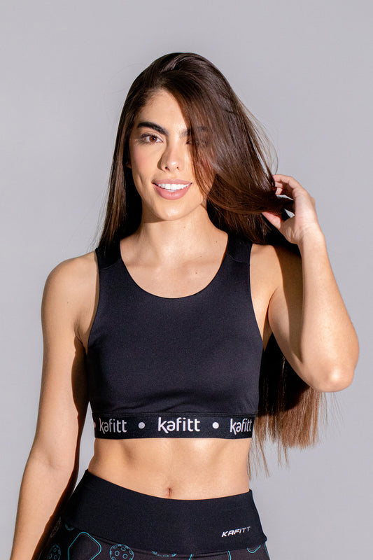 Black Top Ball Print