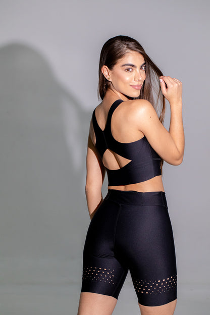 Black Butterfly Top