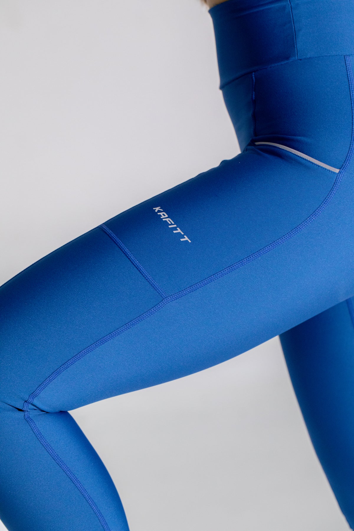 Reflective Running Long Lycra Royal Blue