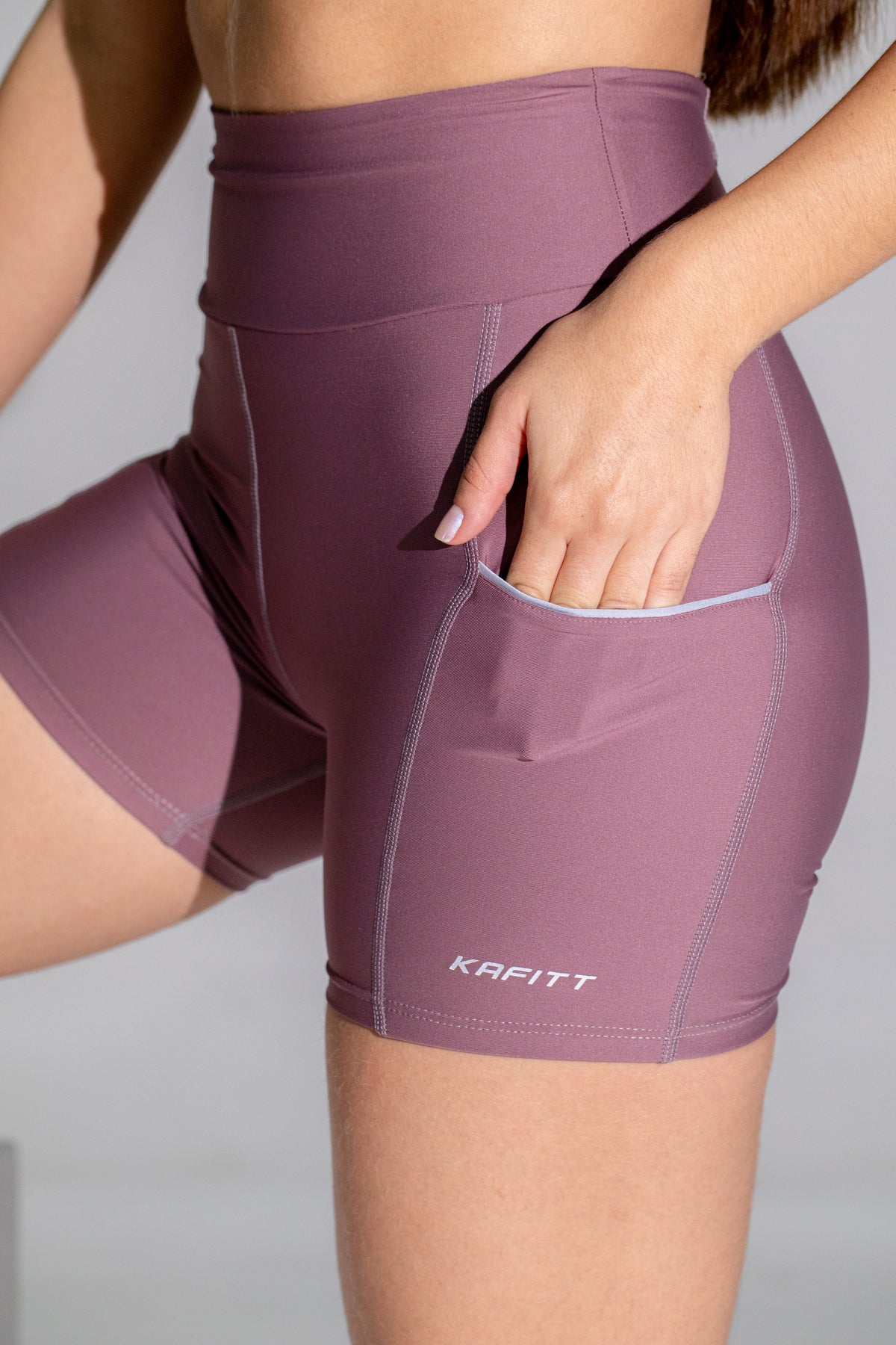 Reflective  Running  Short Lycra Guava