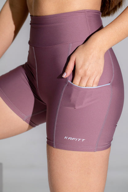 Reflective  Running  Short Lycra Guava