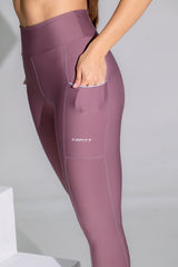 Reflective Running  Long Pants  Guava