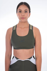 TOP VELOCITA GREEN MILITARY