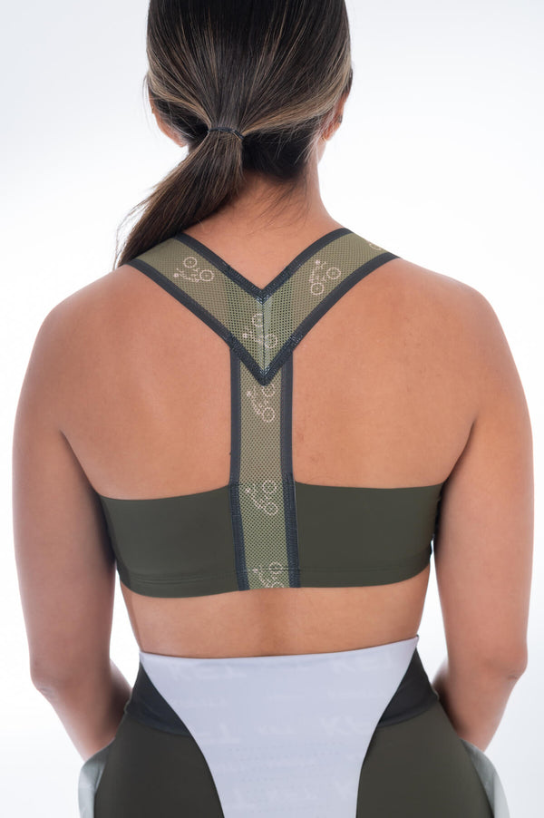 TOP VELOCITA GREEN MILITARY