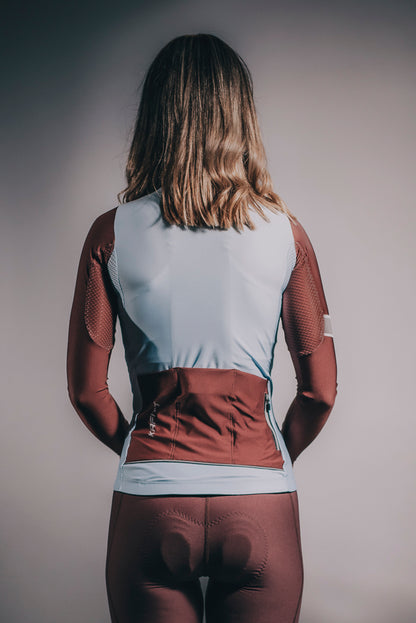 Elite Jersey Long Sleeve Ant Brown