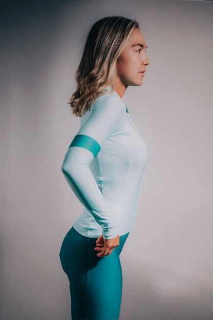 Faster Jersey Long Sleeve Nephrite Evolution