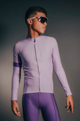 Faster Jersey Long Sleeve Purple Evolution