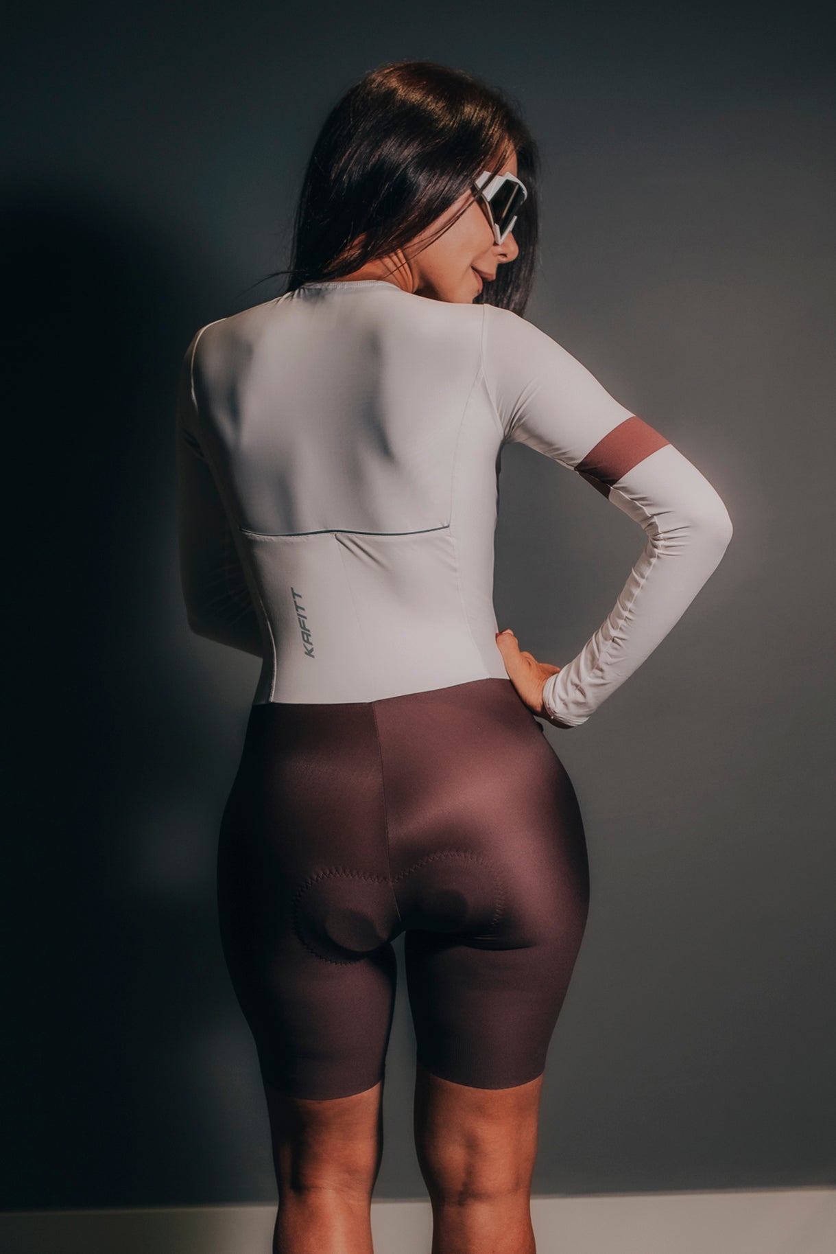 Luxury Skinsuit Long Sleeve Beige Evolution