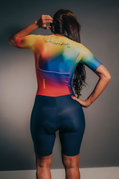 Luxury Skinsuit Short Sleeve Team Colombia 2023