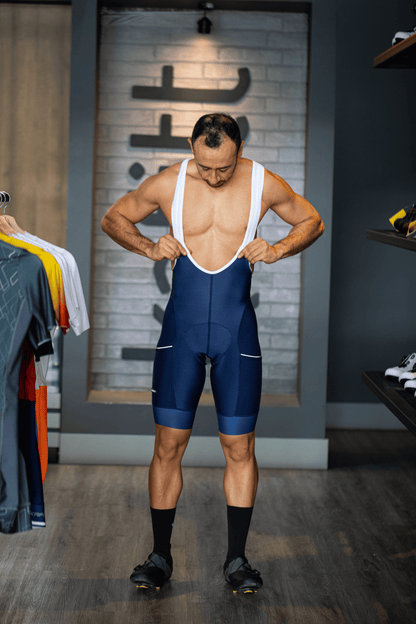 Classic Cycling Bib Shorts with Pockets