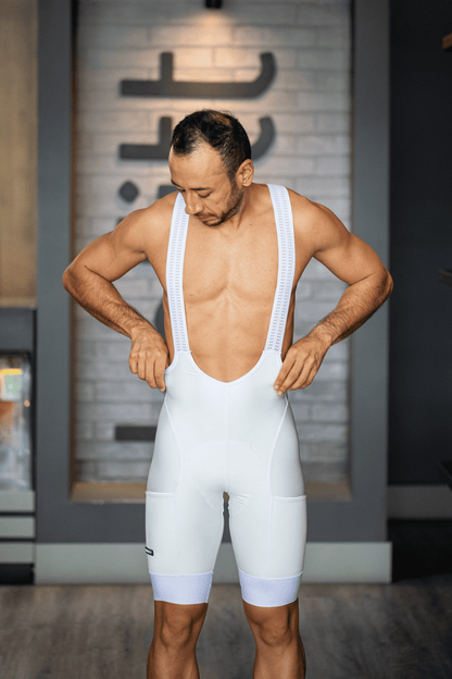 Classic Cycling Bib Shorts with Pockets
