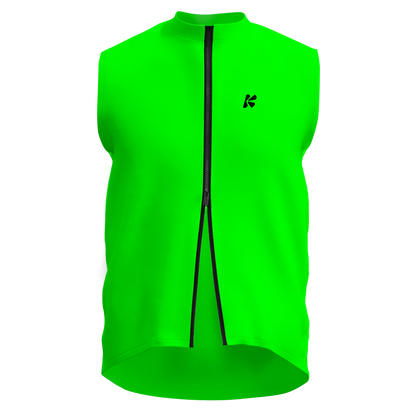 DryShell Neon Green Vest - Women