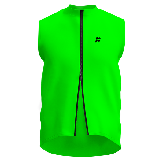 DryShell Neon Green Vest - Women