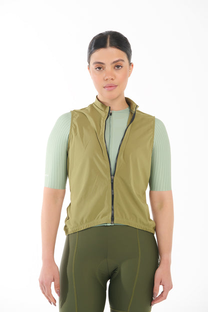 DryShell Green Vest - Women