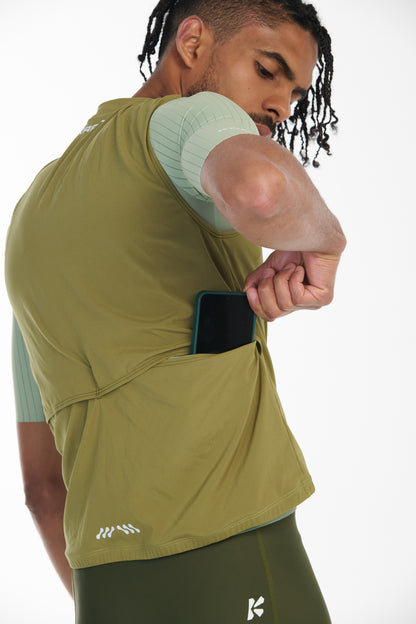 DryShell Green Vest - Men
