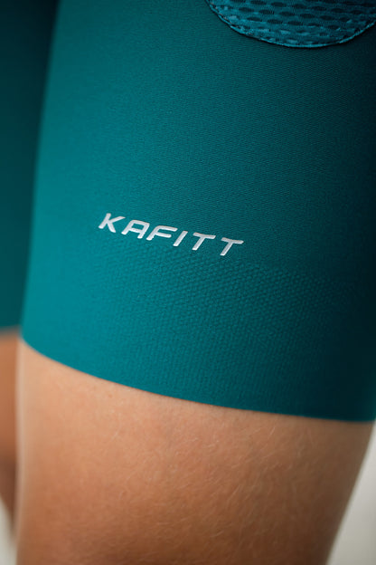 Green Seamless Running Lycra With Pockets