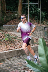 Wine Seamless Running Lycra With Pockets