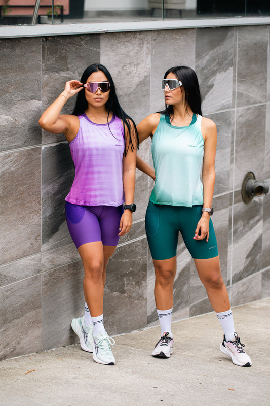 Print Design T-shirt Sleeveless Pinot