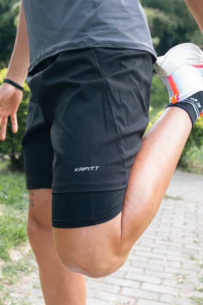 Running Shorts With Lycra Underneath