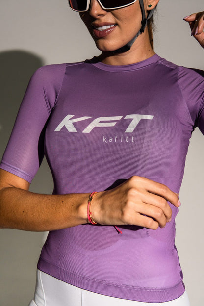 T-shirt Sprint Púrpura