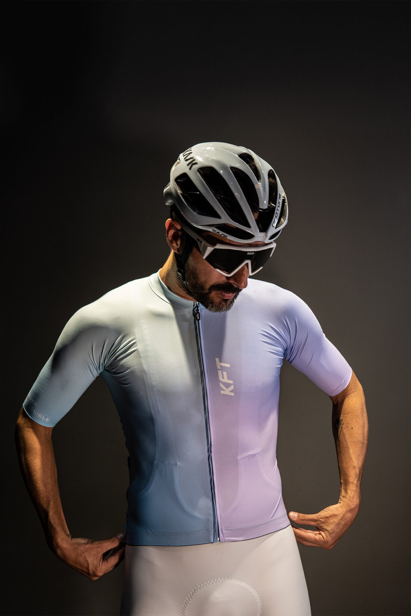 Jersey Slim Fit Lila