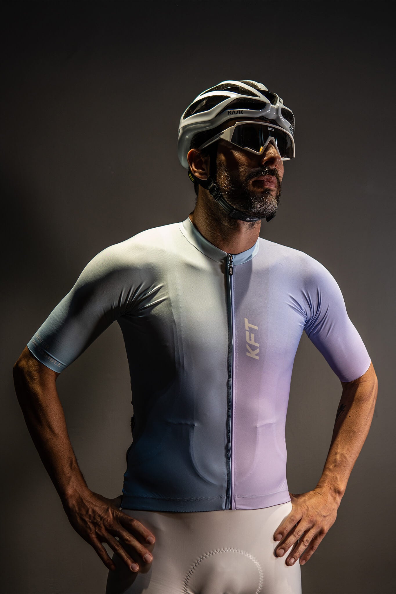 Jersey Slim Fit Lila