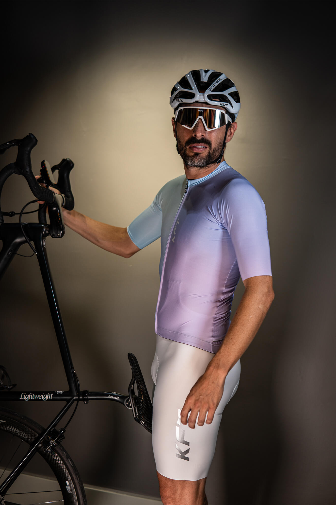 Jersey Slim Fit Lila