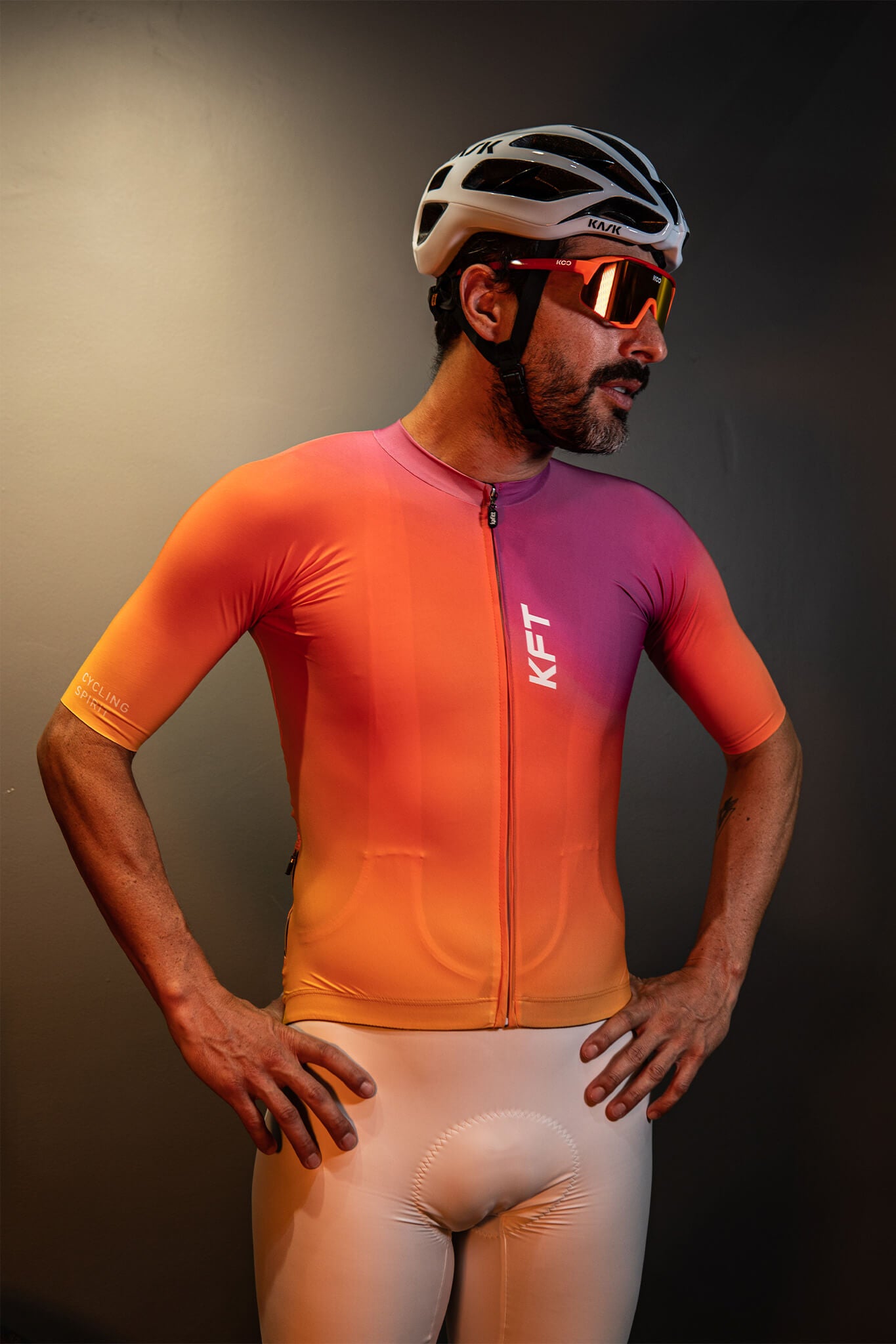 Jersey Slim Fit Naranja