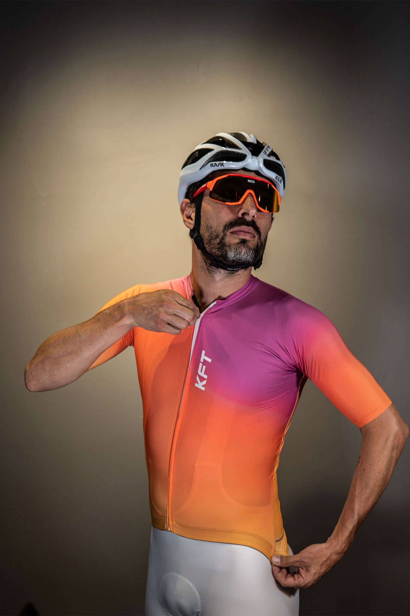 Jersey Slim Fit Naranja