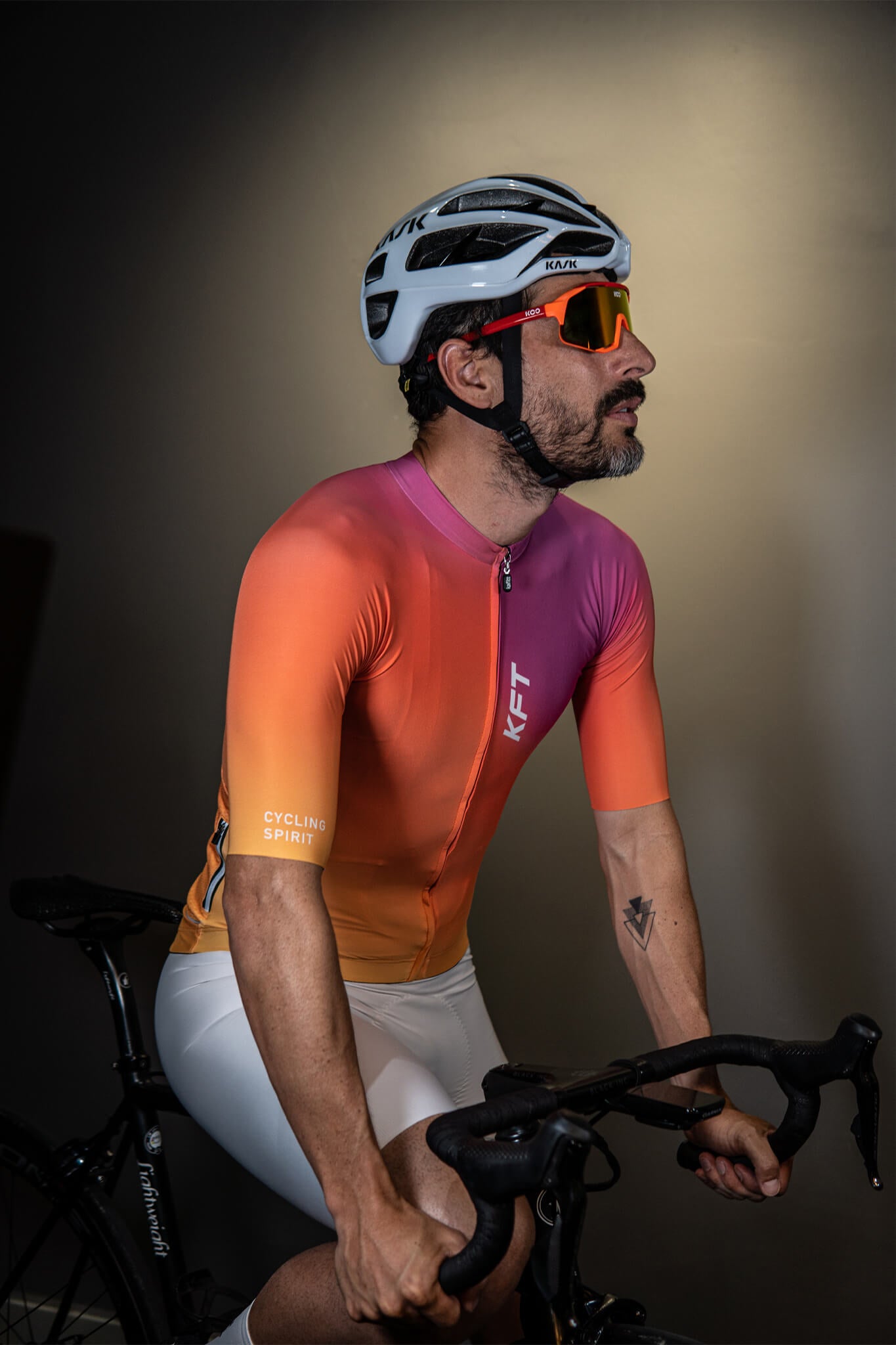 Jersey Slim Fit Naranja