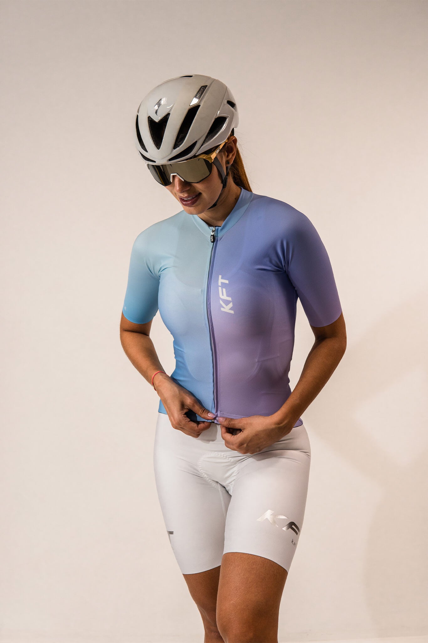 Jersey Slim Fit Lila