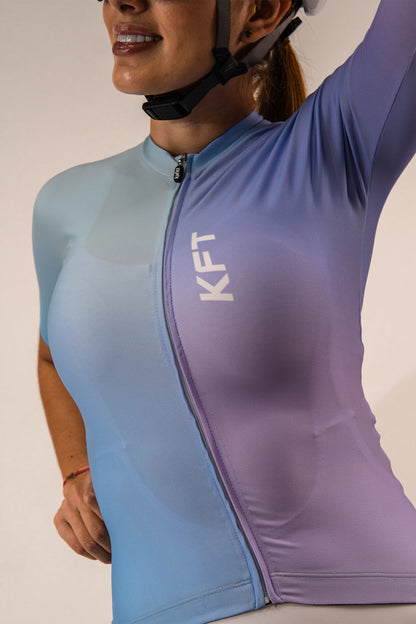 Jersey Slim Fit Lila